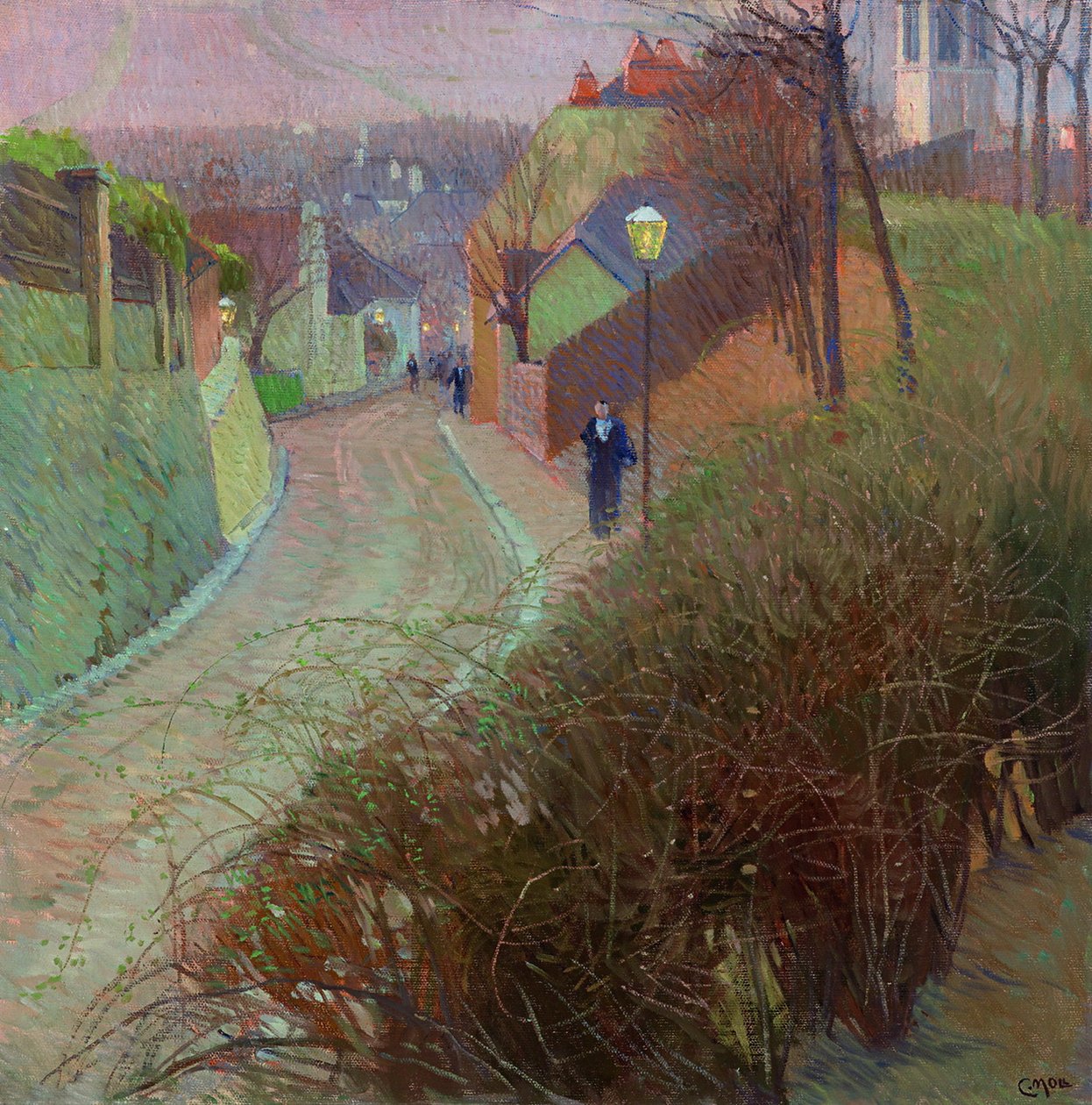 Vue de la Hohe Warte vers Heiligenstadt - Carl Moll