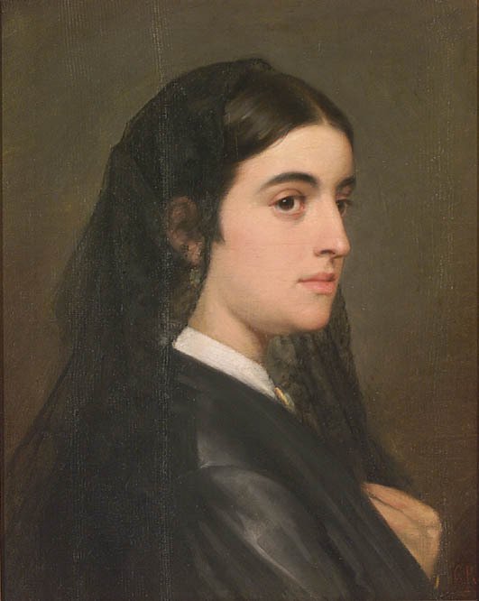 Jeune veuve - Carl Rahl