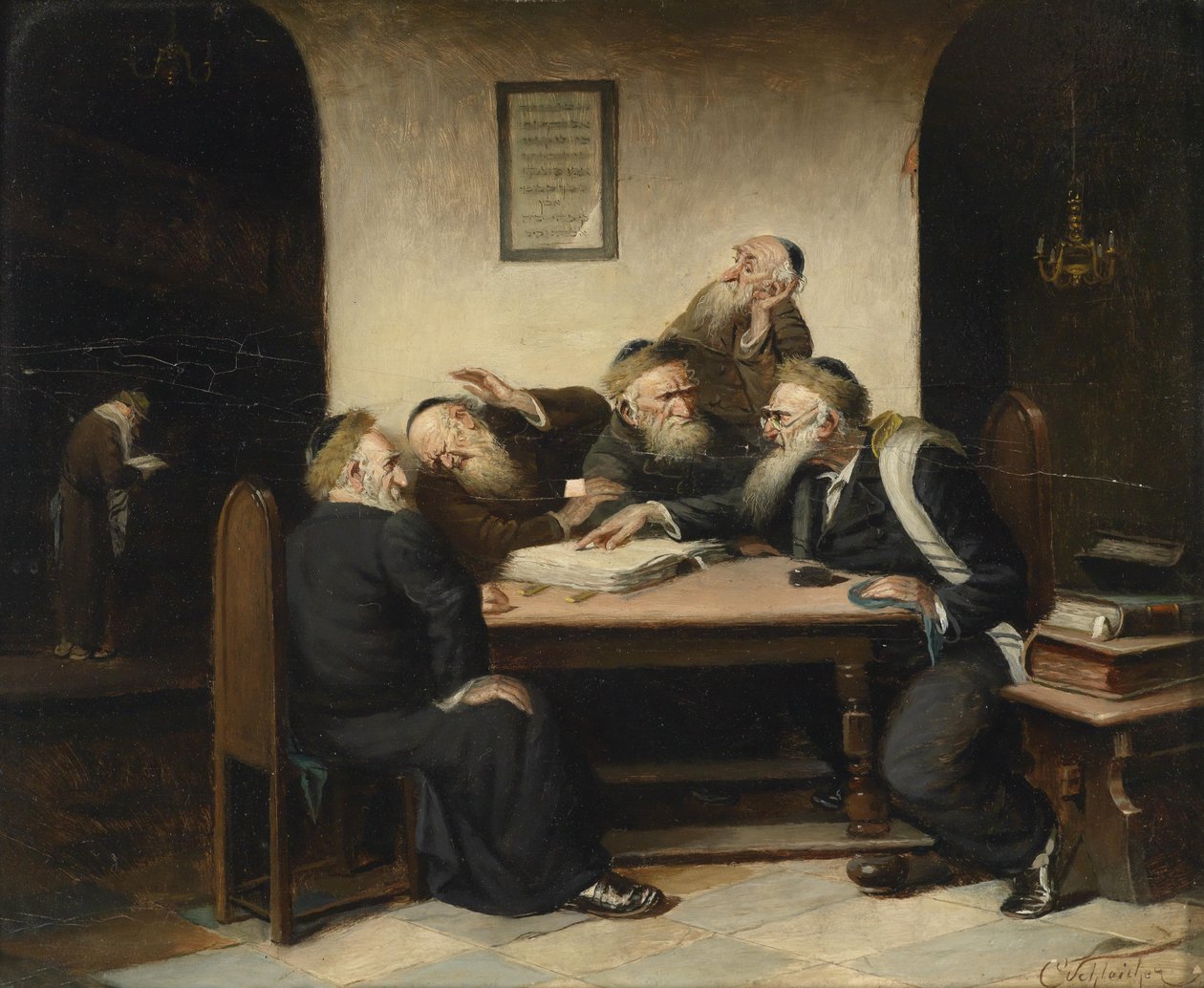 Une question du Talmud - Carl Schleicher