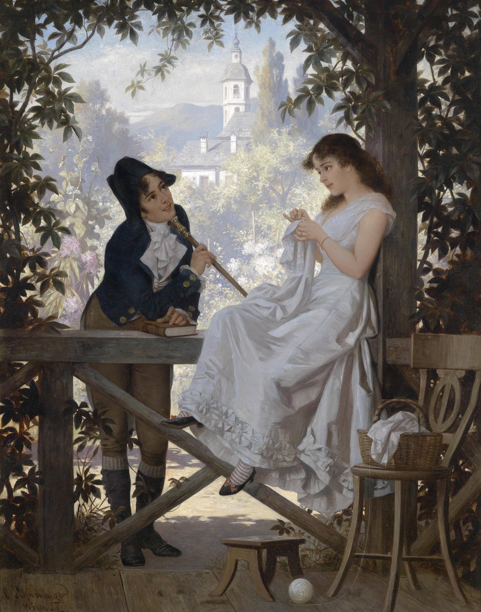 Le rendez-vous - Carl Schweninger d. J.