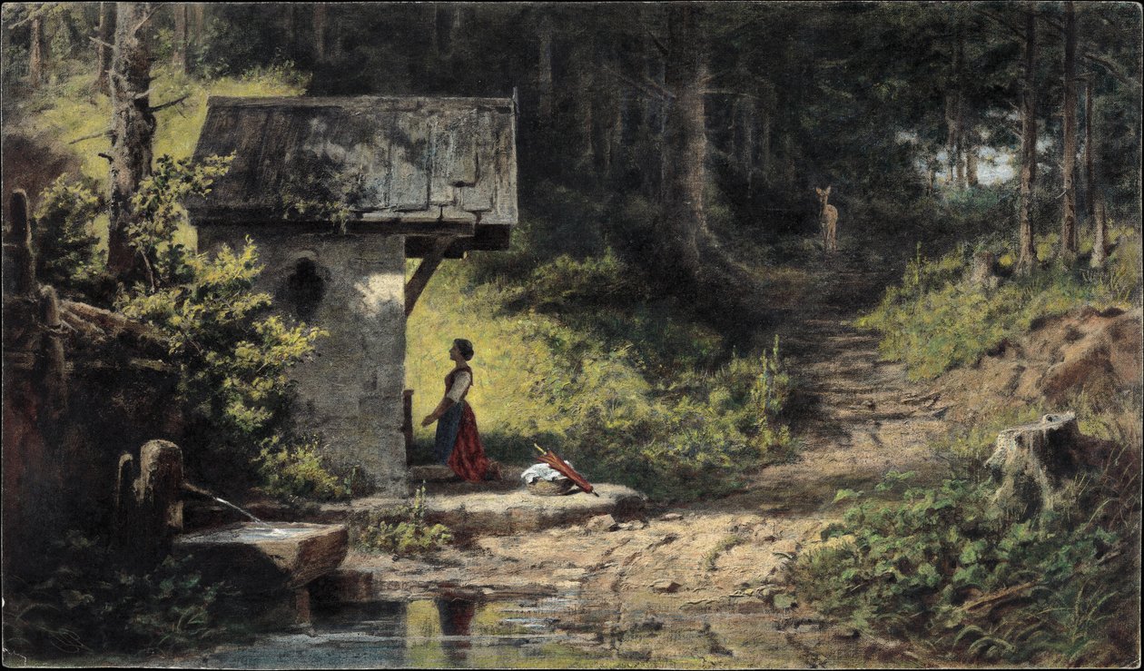 Chapelle dans les bois - Carl Spitzweg