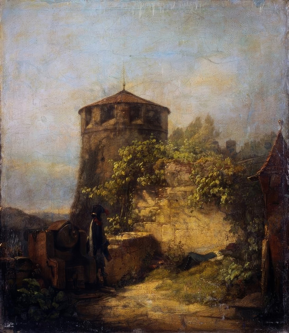 Sentinelle endormie - Carl Spitzweg