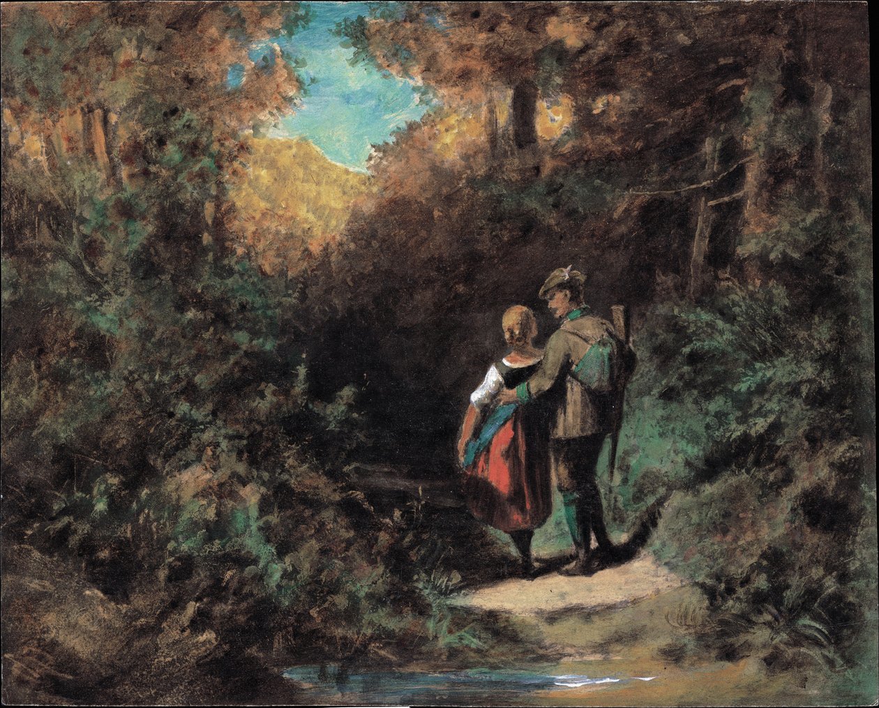Chasse, 1865-70 - Carl Spitzweg