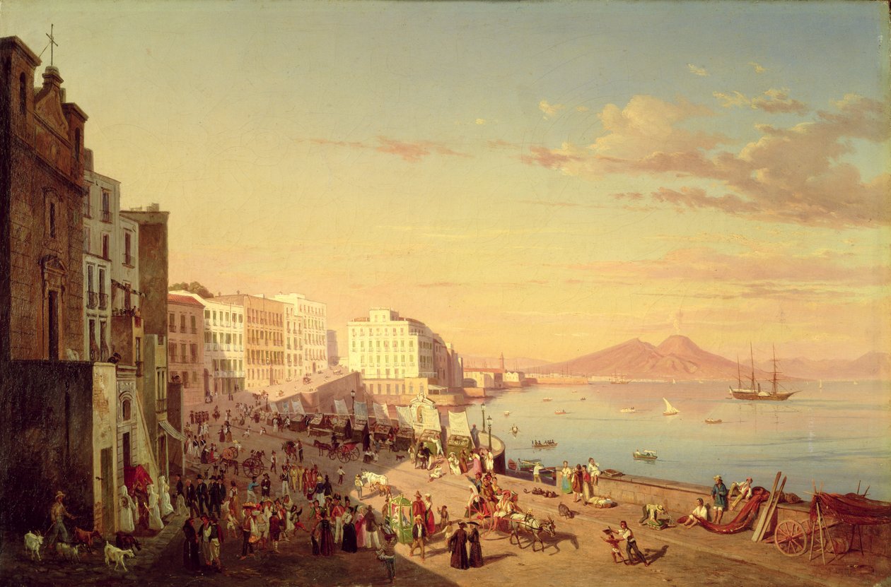 Naples, c.1830 - Carl Wilhelm Goetzloff
