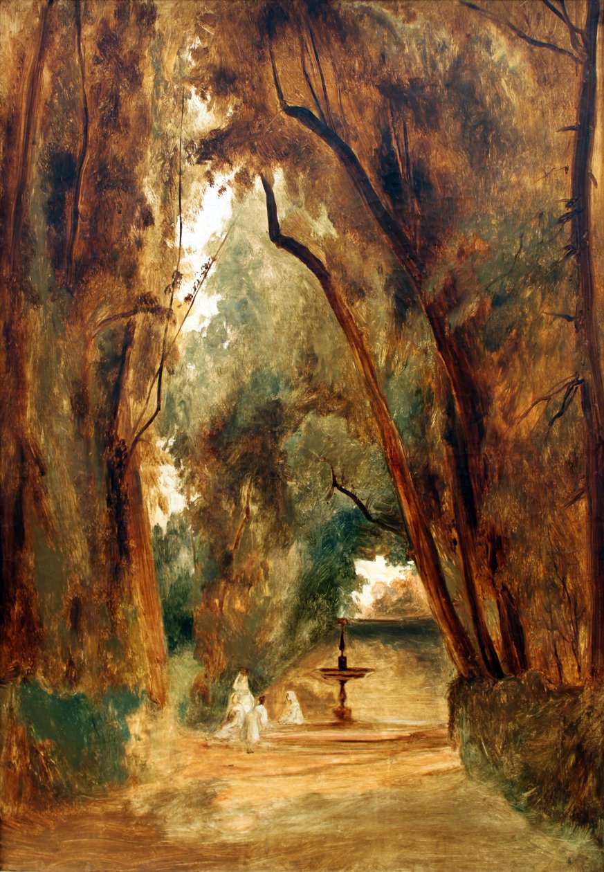 Parc de la Villa Borghèse - Carl Blechen