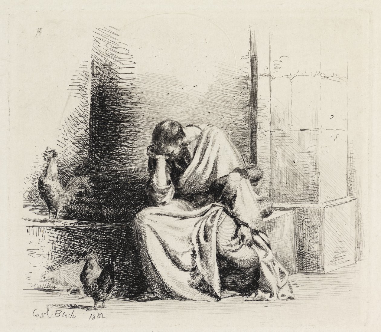 Saint Pierre repentant - Carl Bloch