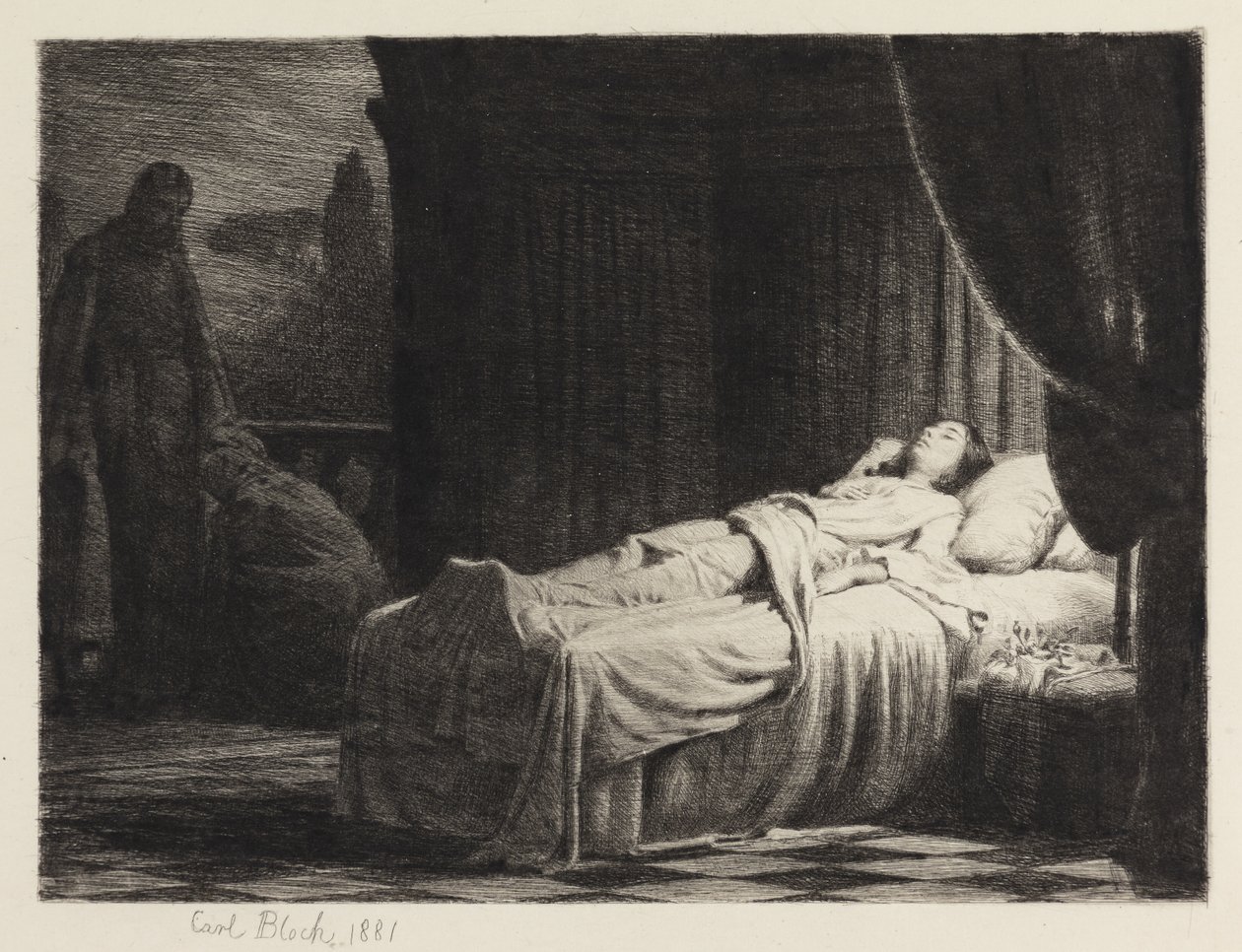 La fille de Jaïre - Carl Bloch