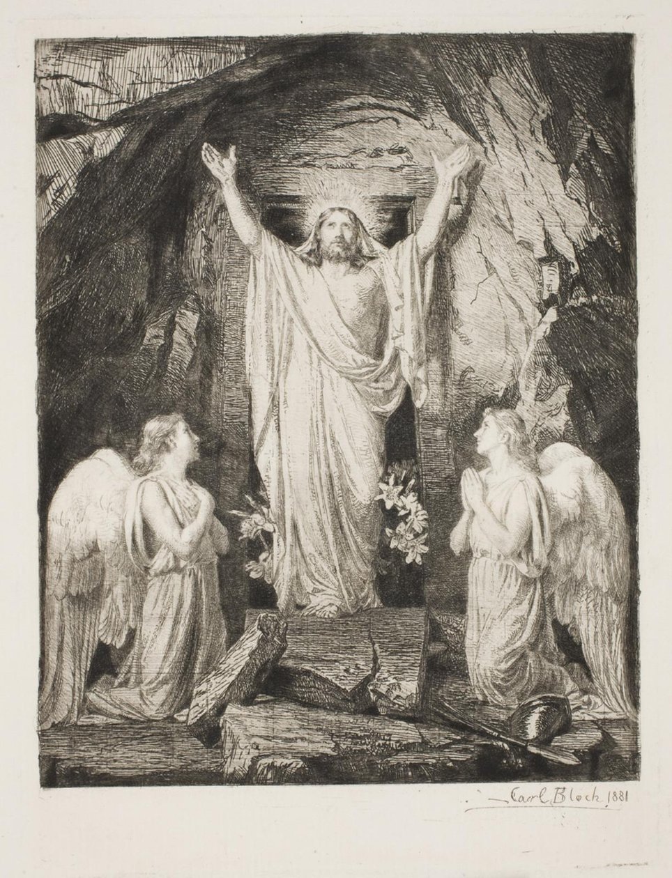Résurrection du Christ - Carl Bloch