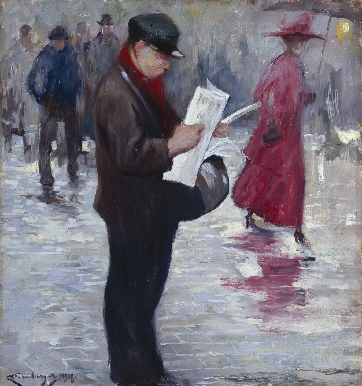 Vendeur de journaux - Carl Doernberger