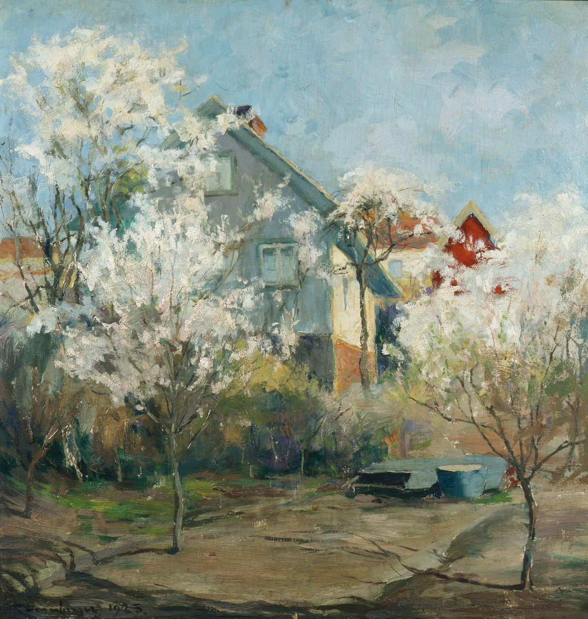 Vue du studio - Carl Dornberger