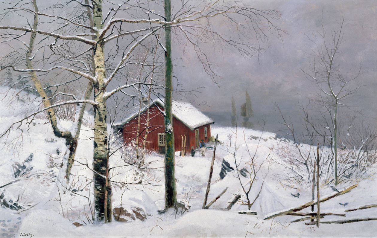 Une petite exploitation - Carl Edvard Diriks