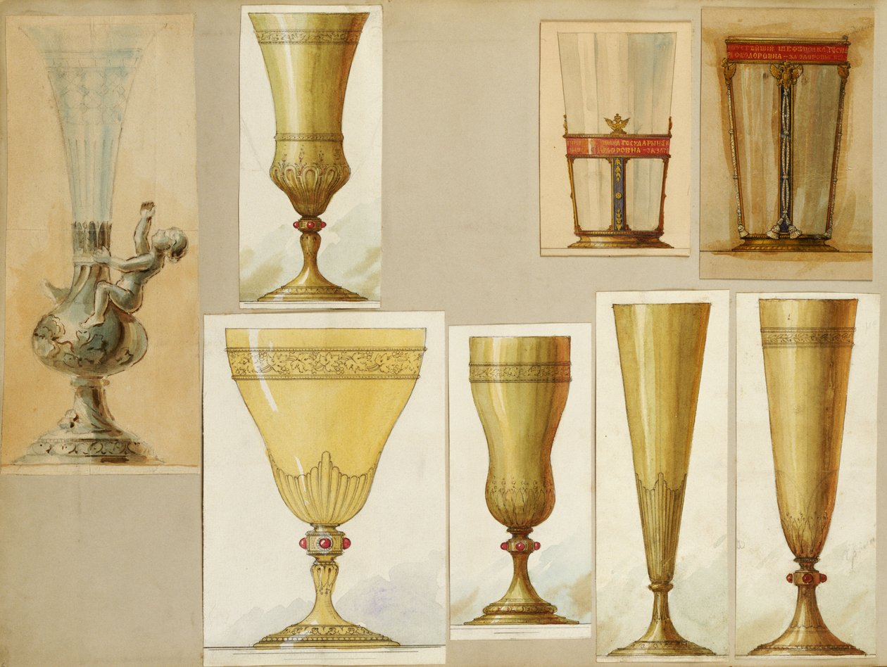 Sélection de dessins, Maison de Carl Fabergé - Carl Fabergé