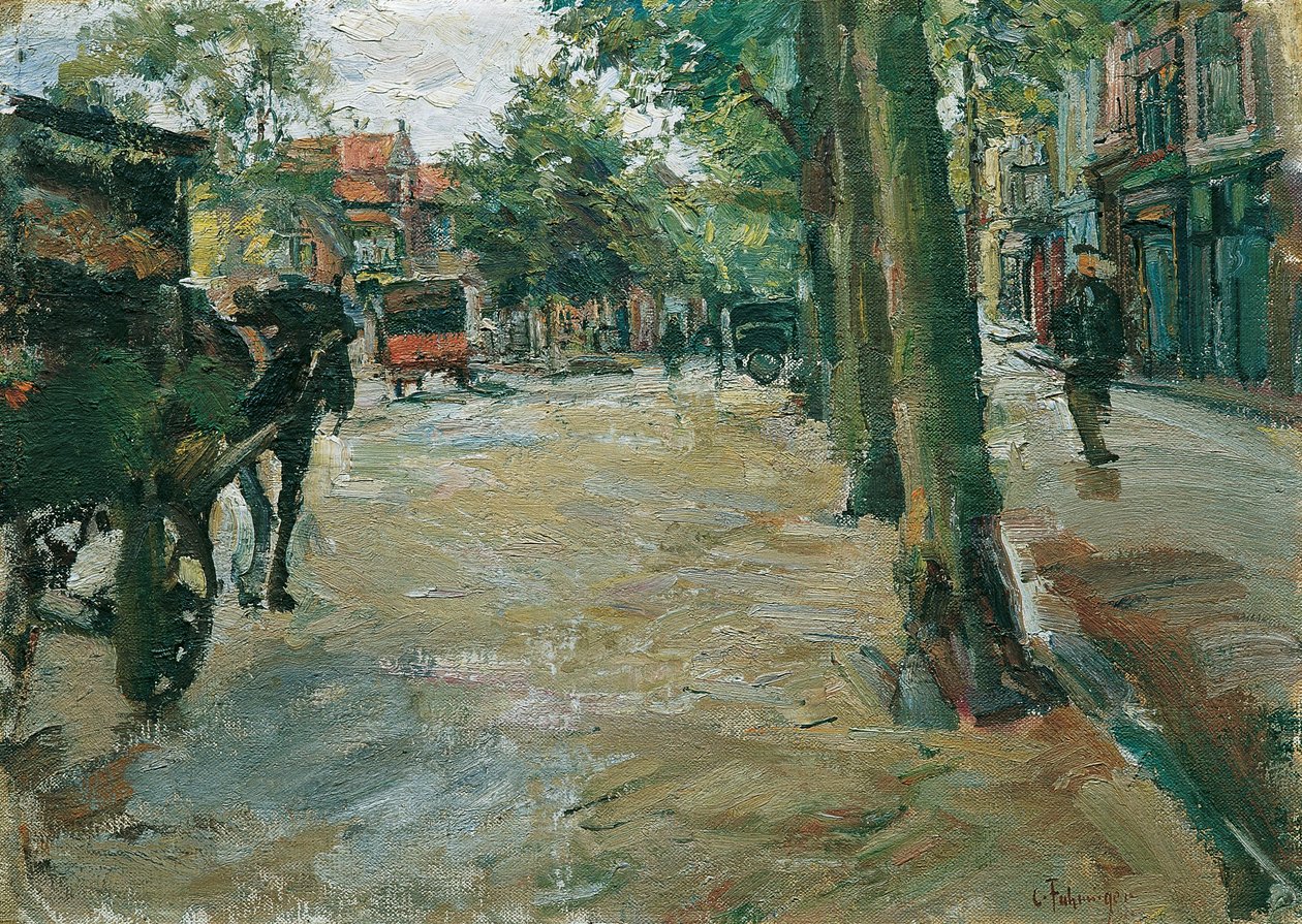 Rue à Horn - Carl Fahringer