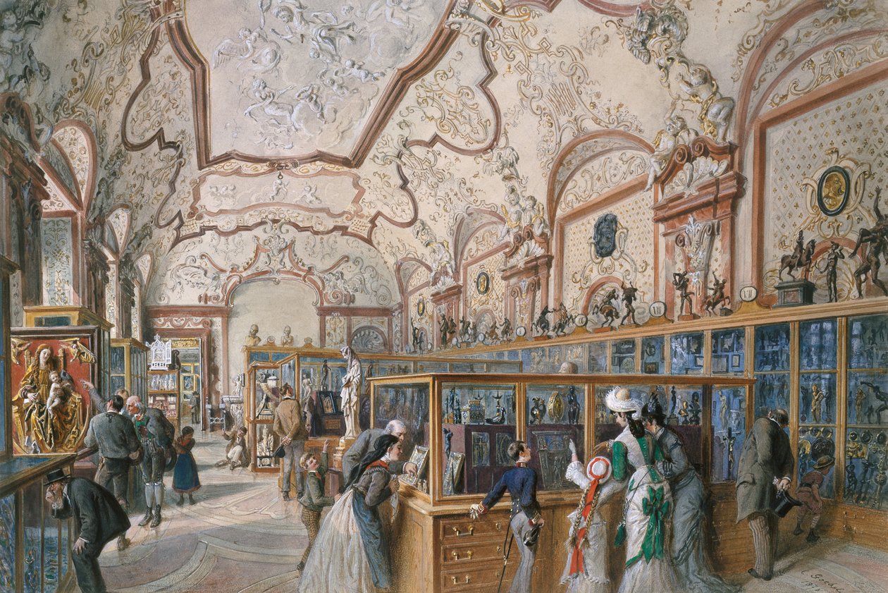 La galerie de marbre - Carl Goebel d. J.