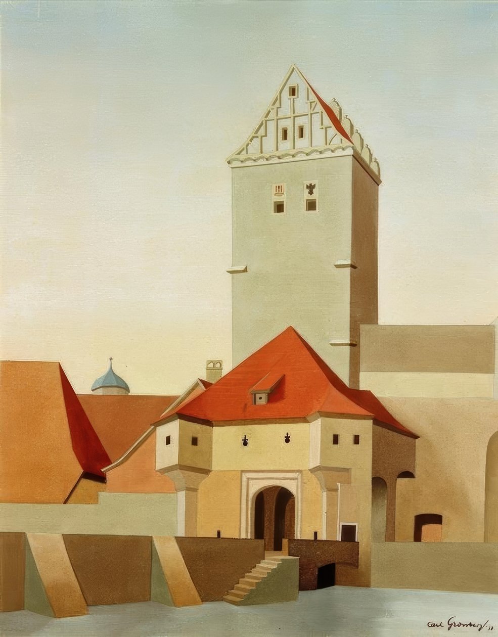 Dinkelsbühl – Porte de Rothenburg - Carl Grossberg