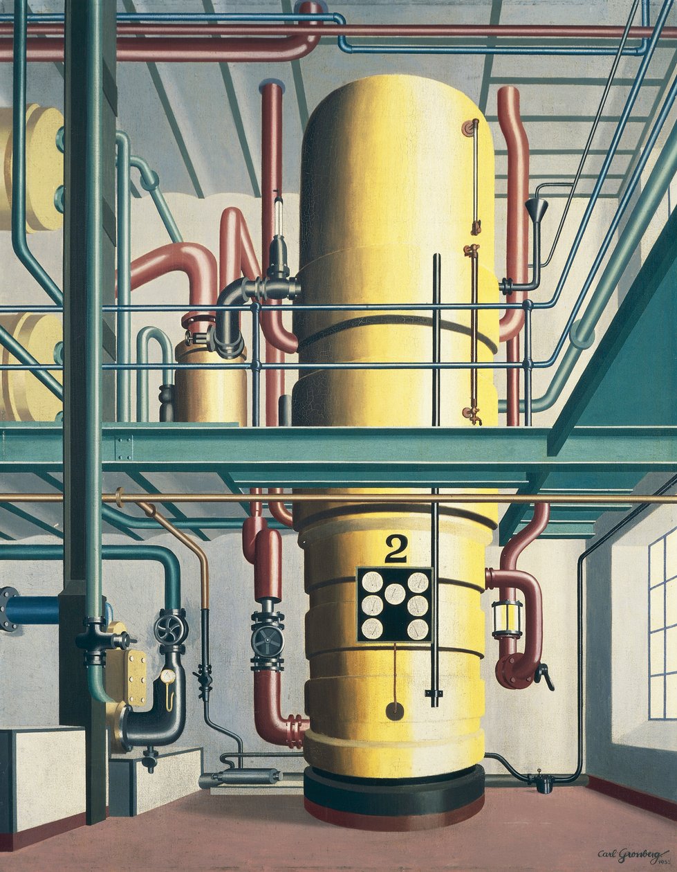 Chaudière jaune - Carl Grossberg