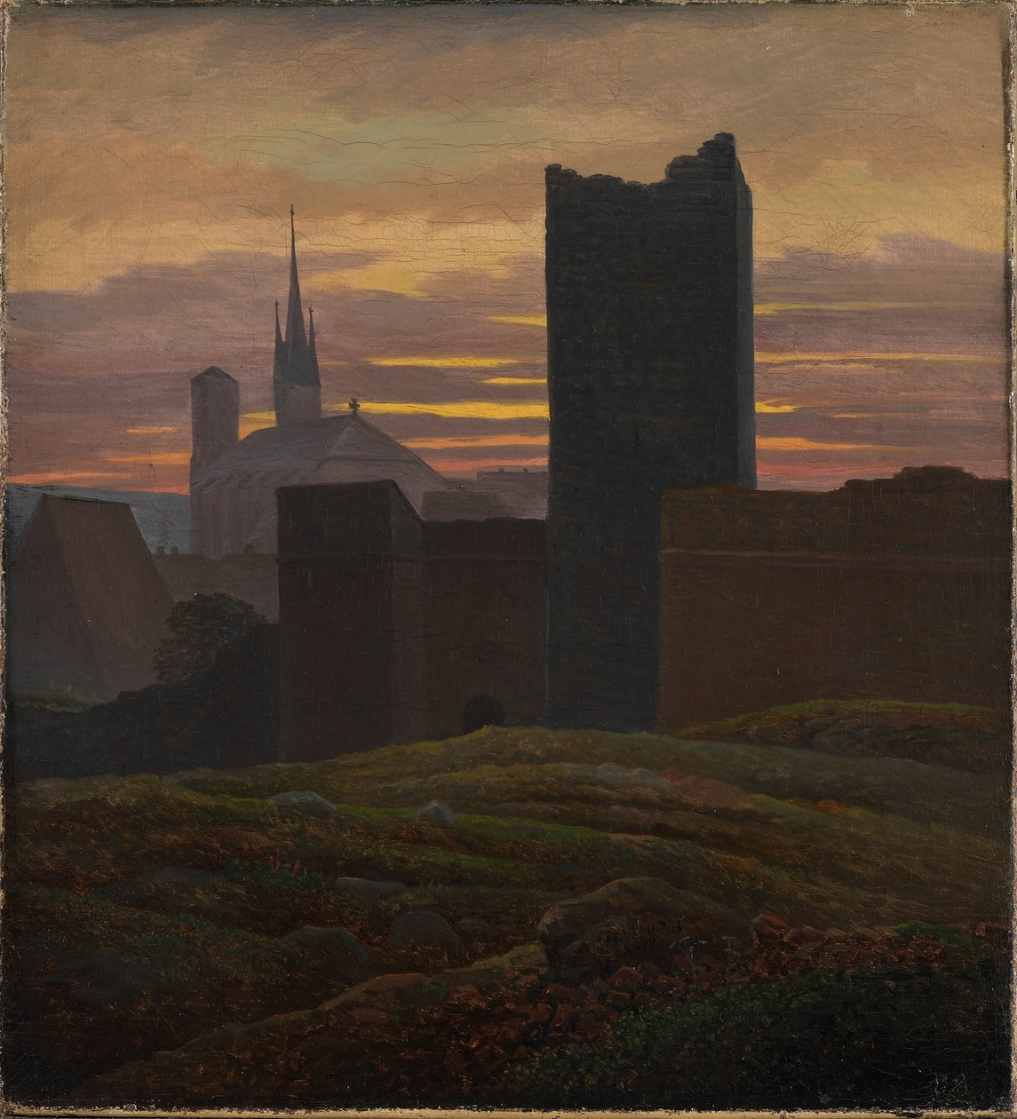 Château impérial, Eger - Carl Gustav Carus