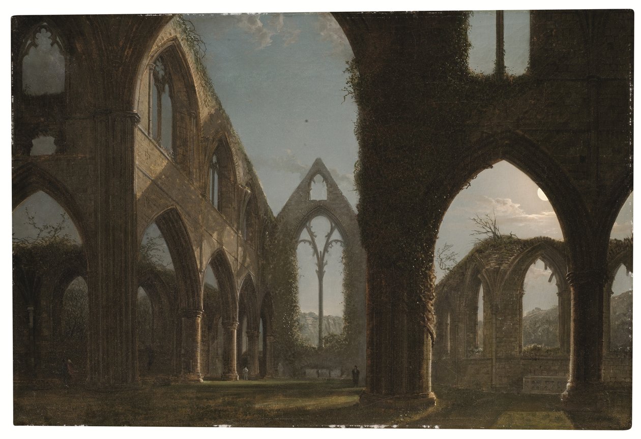 Abbaye de Tintern - Carl Gustav Carus