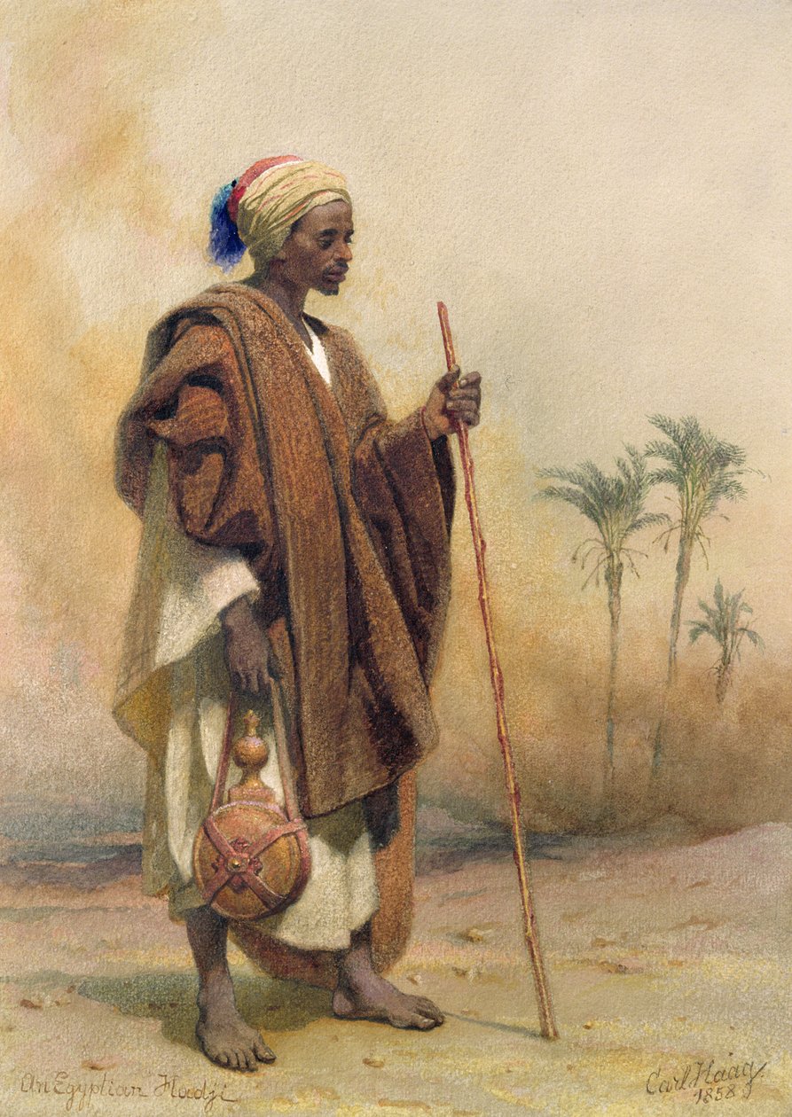 Un Haji égyptien, 1858 - Carl Haag