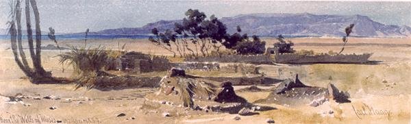 Près des puits de Moïse - Carl Haag