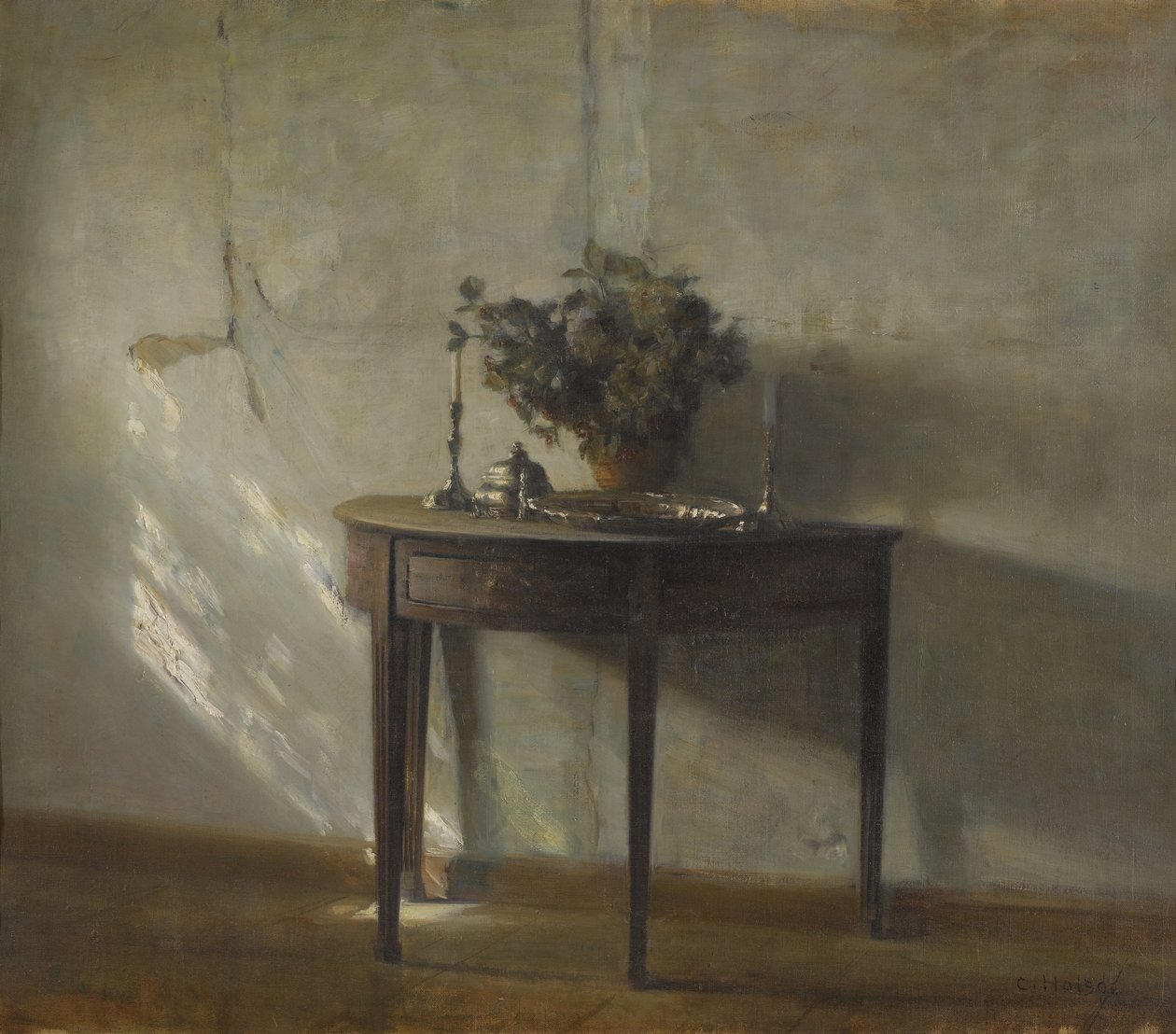 Un intérieur ensoleillé - Carl Holsoe