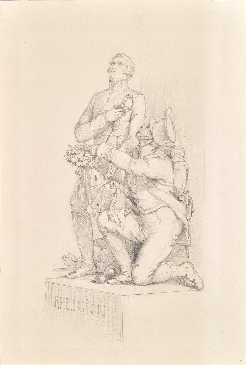 Allégorie de la religion - Carl Joseph Geiger