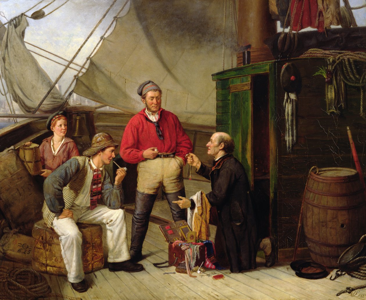 Le Commerçant - Carl Julius Lorck