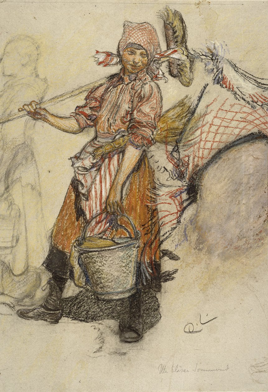 Blanchisseuse - Carl Larsson