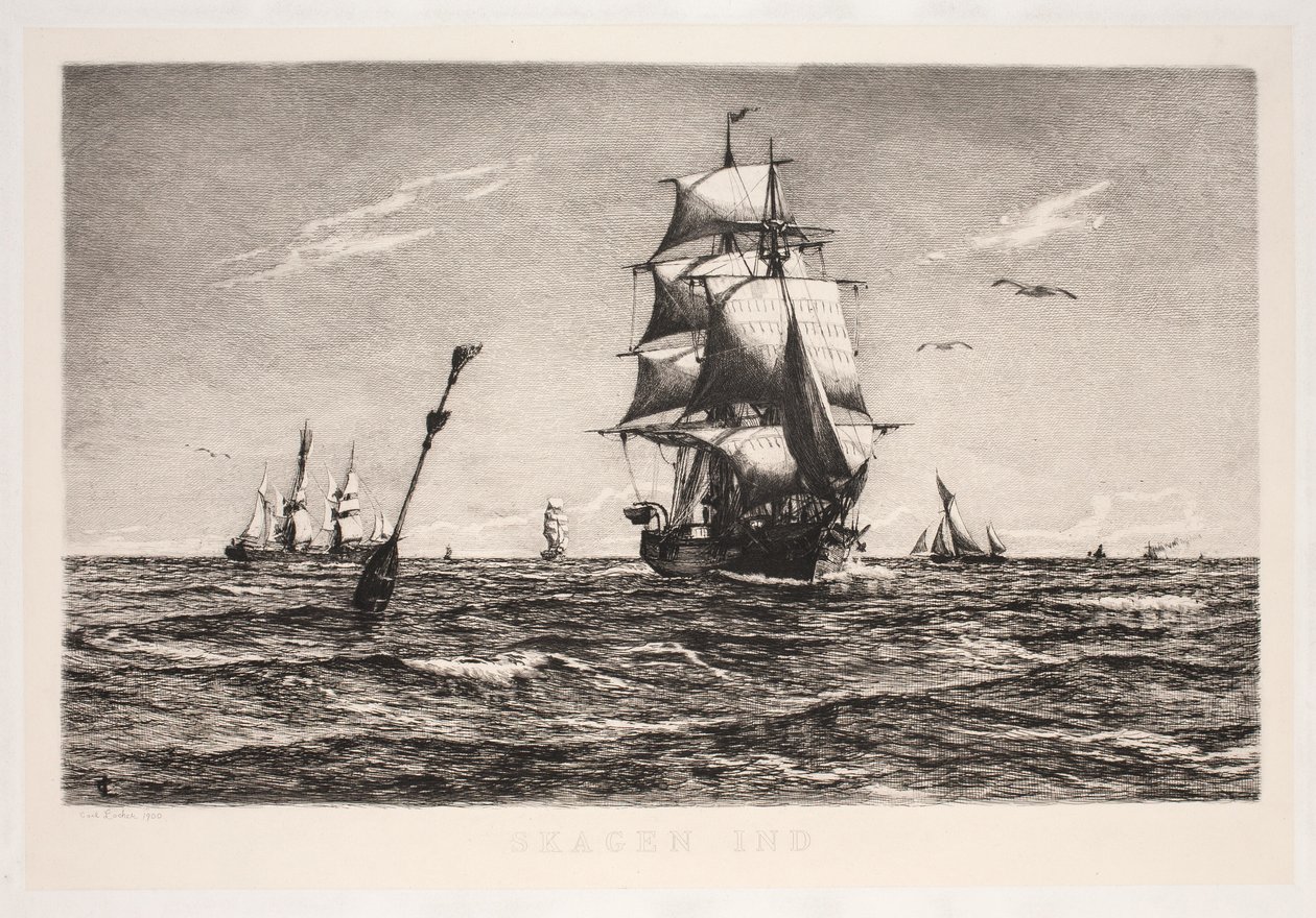 Skagen ind - Carl Locher