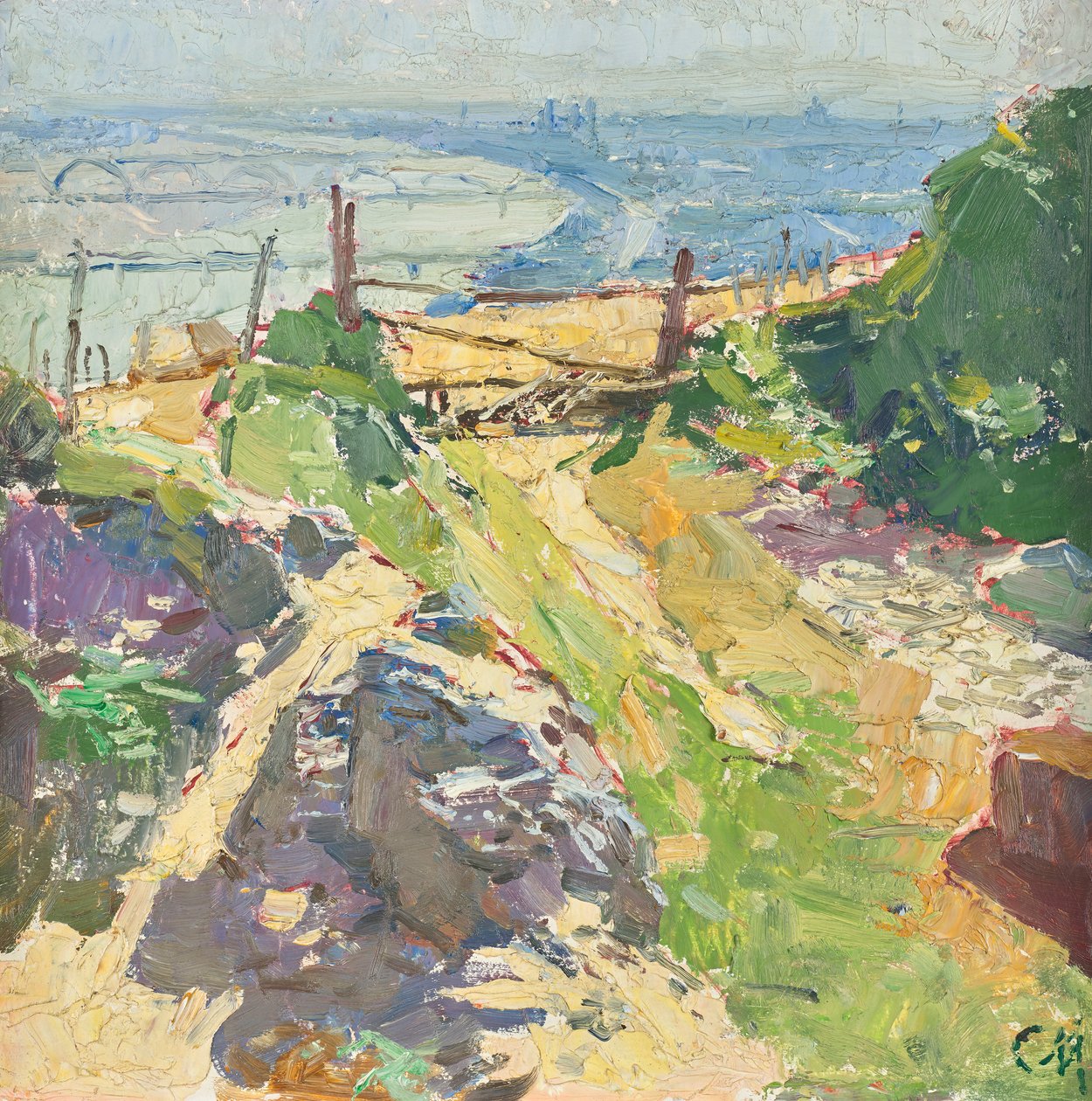Au Eichelhof à Nußdorf - Carl Moll