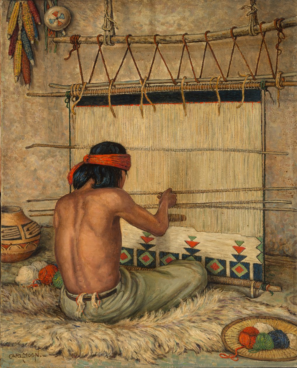 Tisserand Hopi - Carl Moon
