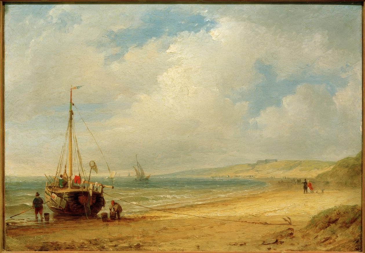 Paysage côtier près de Scheveningen - Carl Morgenstern
