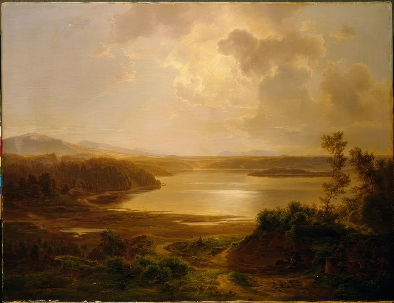 Paysage italien - Carl Morgenstern