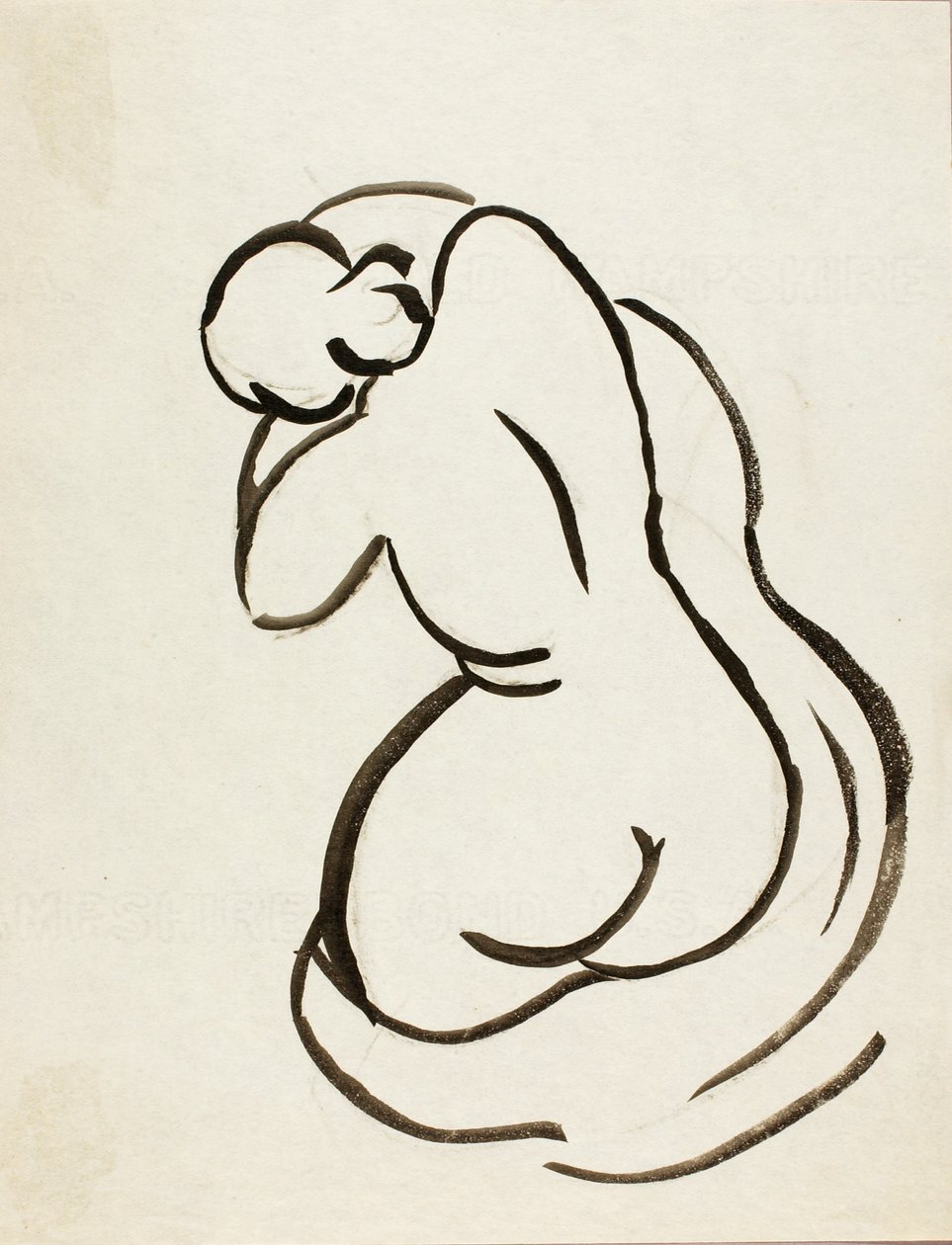 Female Nude - Carl Newman