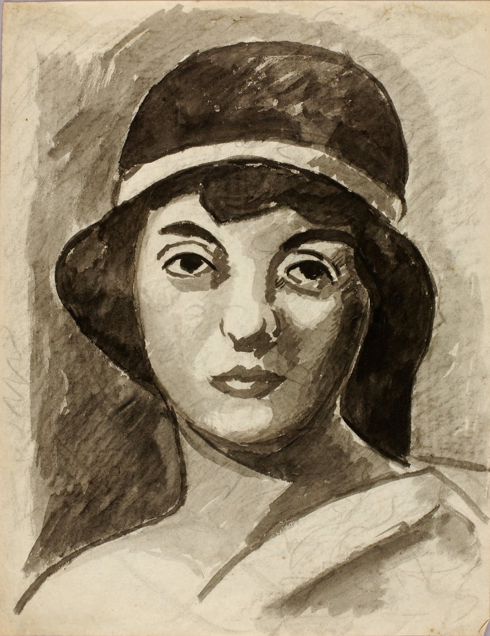 Tête de femme - Carl Newman