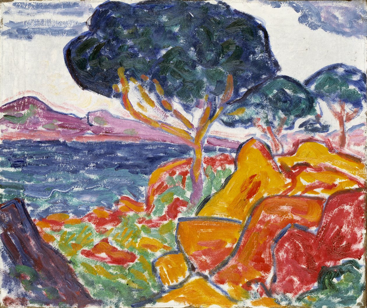 Paysage, vers 1909-1914 - Carl Newman