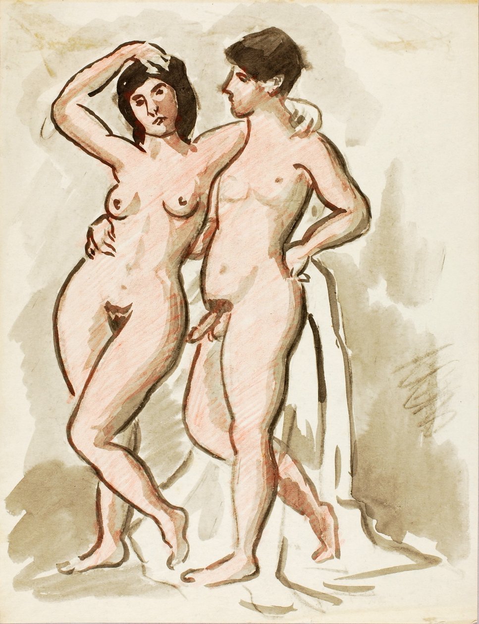Nu masculin et féminin - Carl Newman