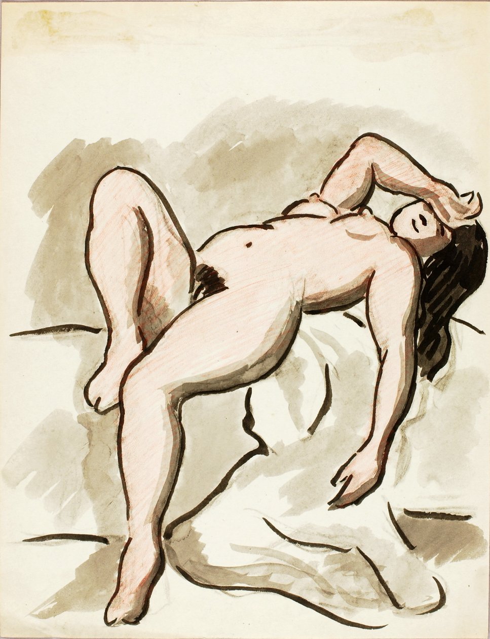 Nu couché - Carl Newman