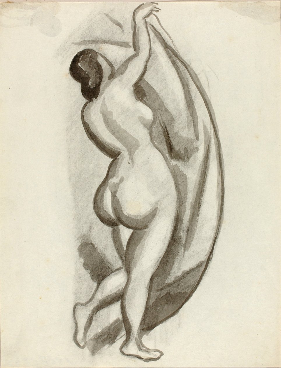 Nu féminin debout - Carl Newman