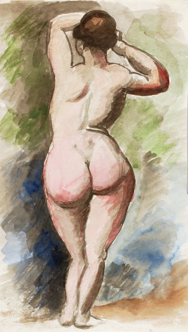 Nu féminin debout - Carl Newman