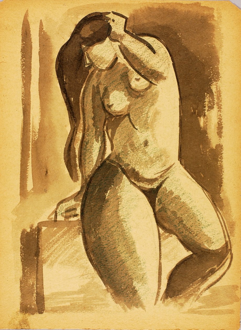 Nu féminin debout - Carl Newman