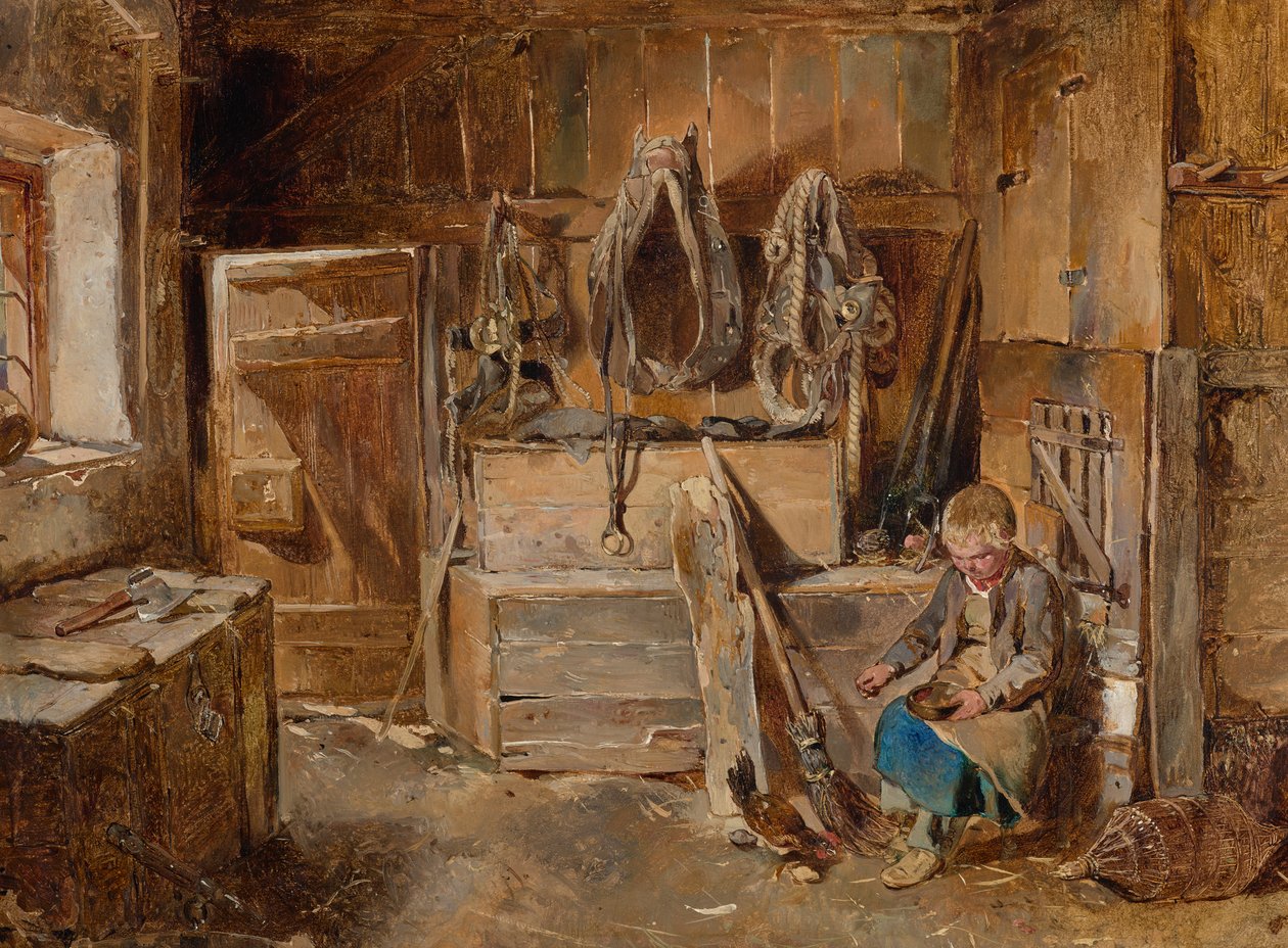 Dans la chambre de la vaisselle - Carl Schindler
