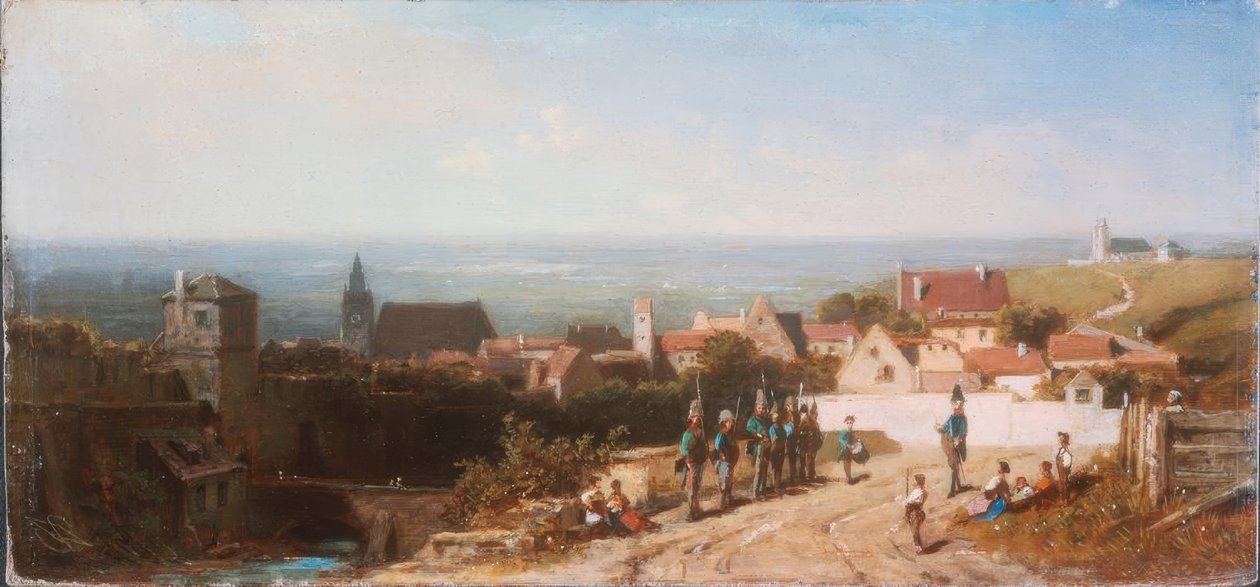 Vieille petite ville - Carl Spitzweg