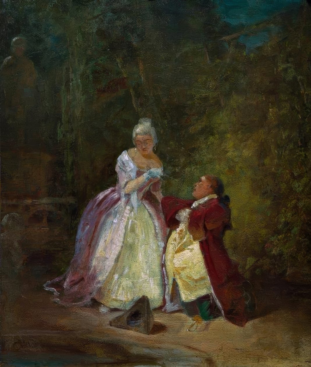 La Demande - Carl Spitzweg