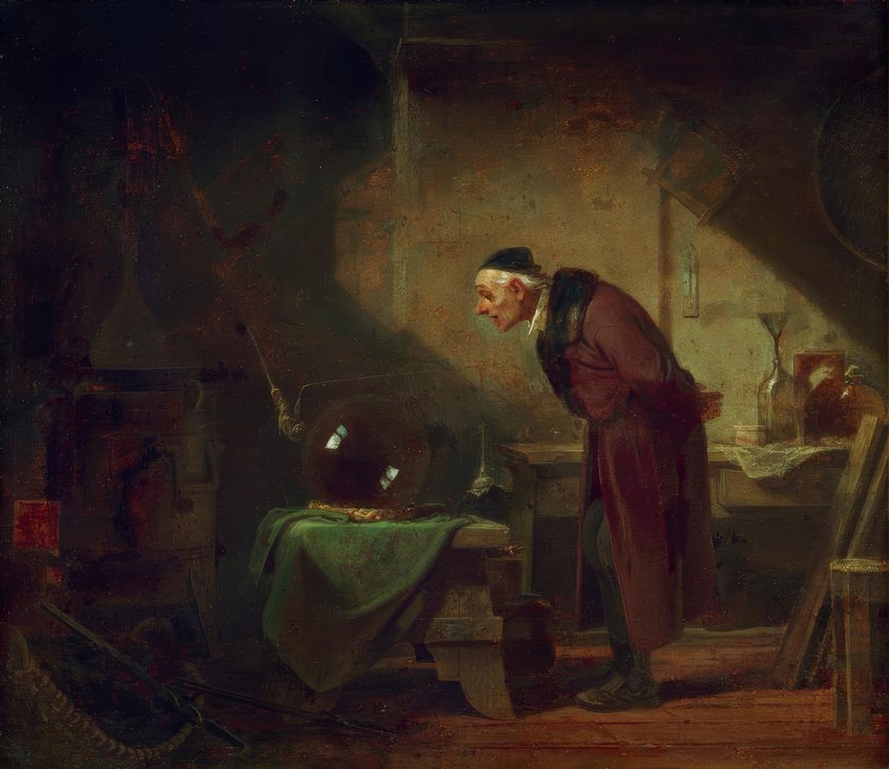 Le chimiste - Carl Spitzweg