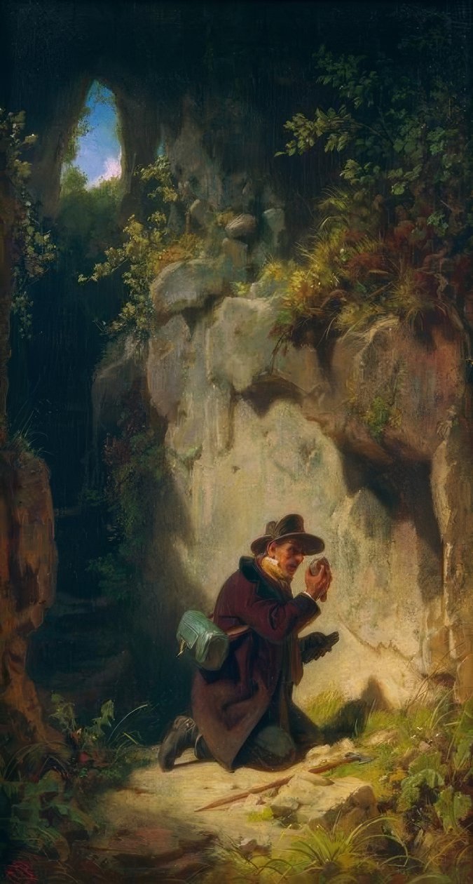 Le Géologue - Carl Spitzweg