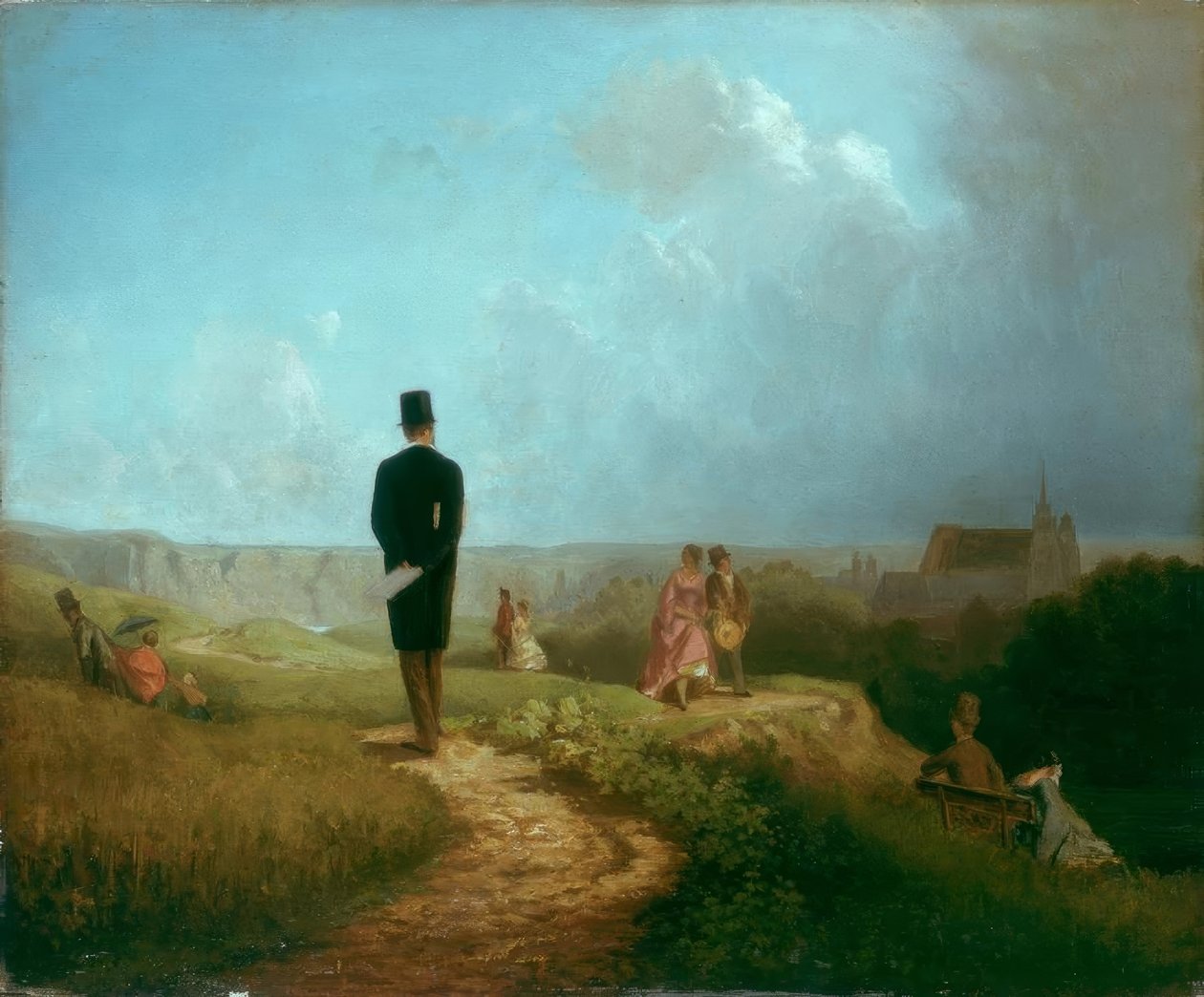 Le vieux garçon - Carl Spitzweg