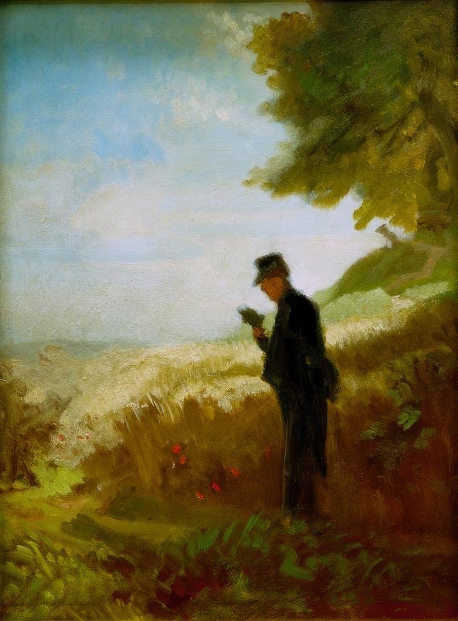 La Promenade - Carl Spitzweg