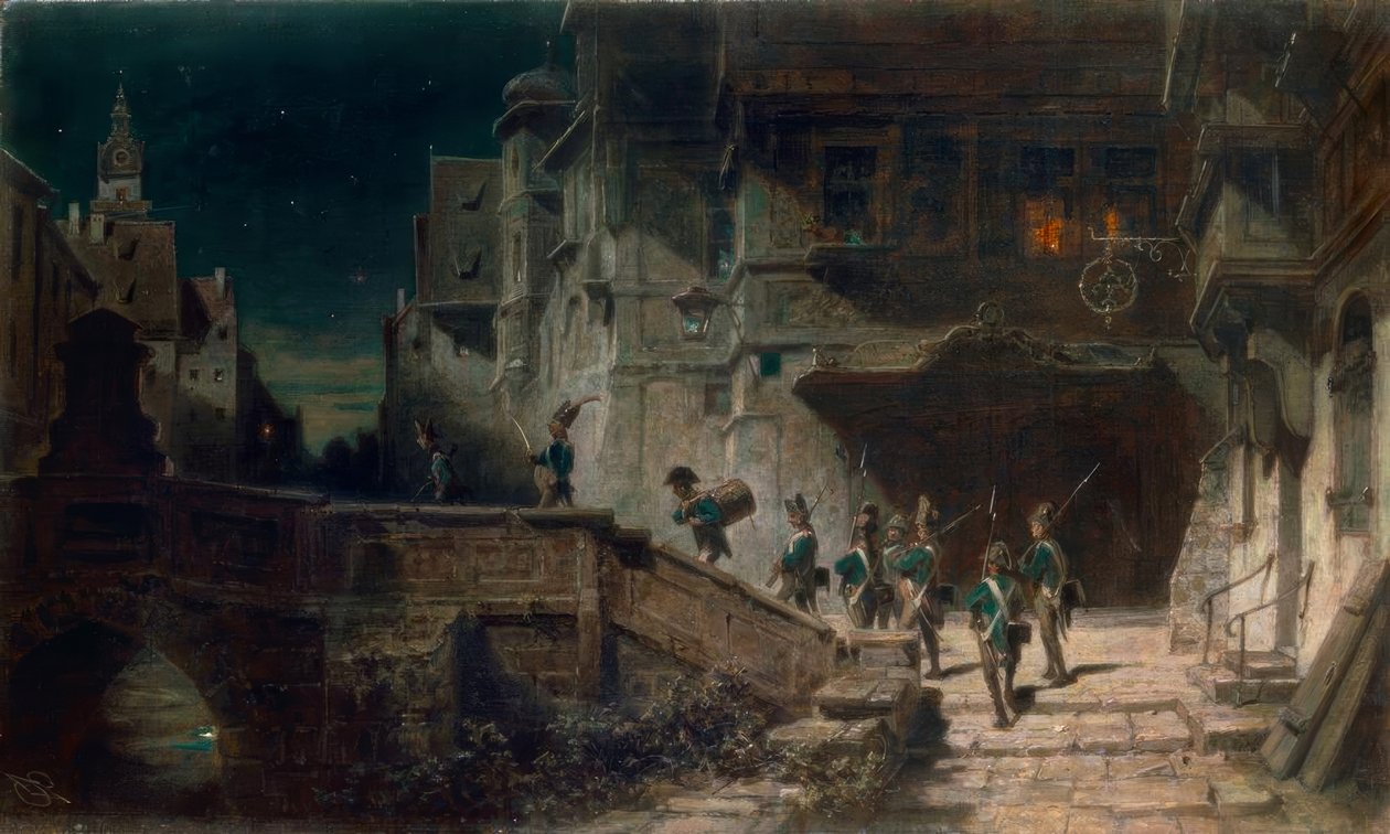 La garde - Carl Spitzweg
