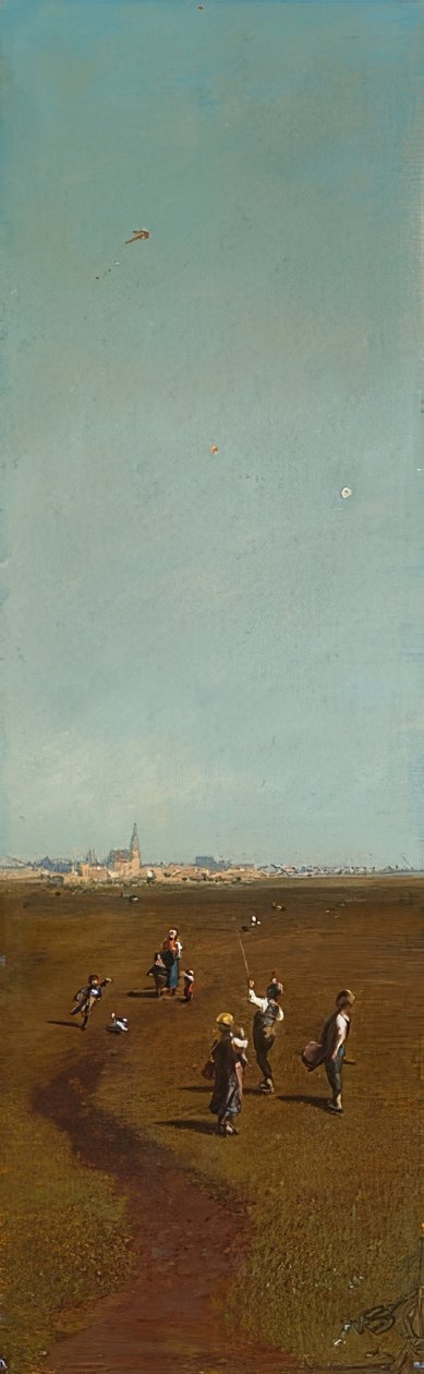 Cerf-volant - Carl Spitzweg